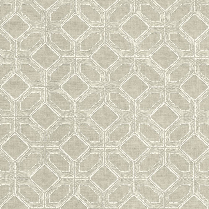 Latticework Stone by Kasmir Fabric 1450 47% Cotton
39% Polyester
14% Rayon
 INDIA </p><p>Repeat: Horizontal: 6 4/8 inches and Vertical: 6 inches 53 - Fabric Carolina -