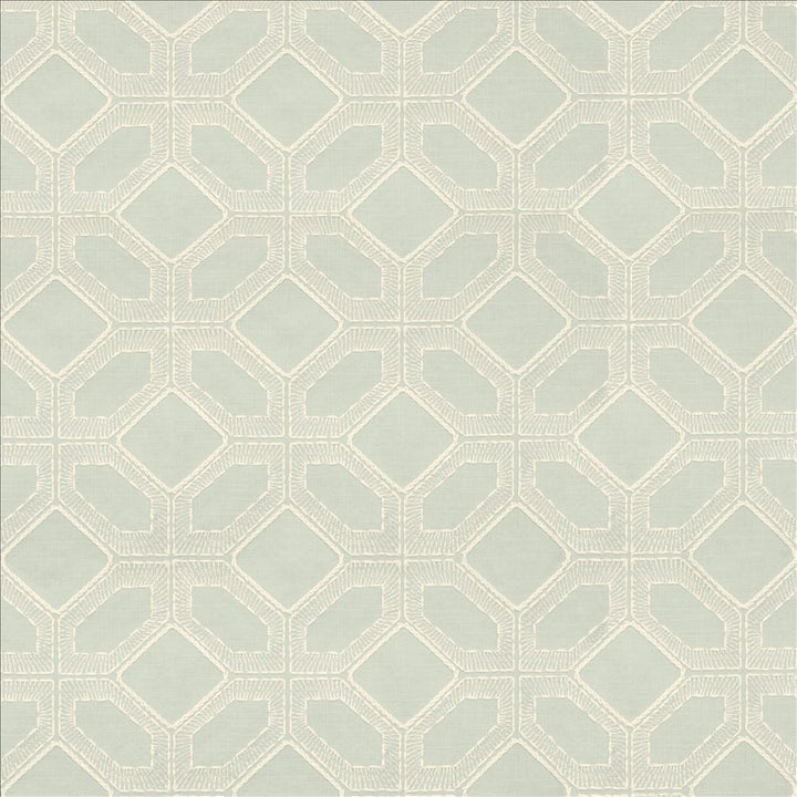 Latticework Vapor by Kasmir Fabric 1450 47% Cotton 39% Polyester 14% Rayon INDIA 15,000 Wyzenbeek Double Rubs Horizontal: 6 4/8 inches and Vertical: 6 inches 56 - Fabric Carolina -
