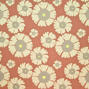 Lazy Daisy Tangelo by Kasmir Fabric