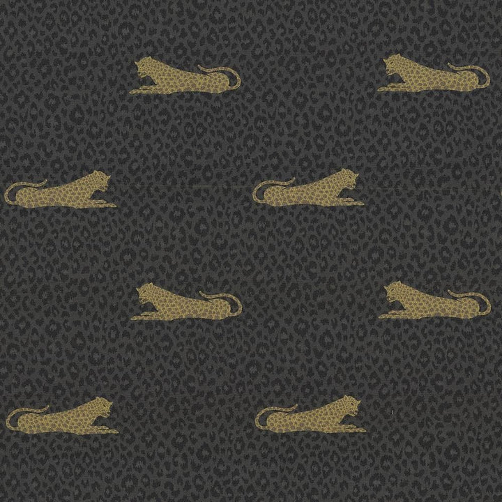 Lazy Leopard Noir by Kasmir Fabric 1424 52% Polyester
48% Rayon
 USA 30,000 Wyzenbeek Double Rubs </p><p>Repeat: Horizontal: 13 4/8 inches and Vertical: 12 7/8 inches 56 - Fabric Carolina -
