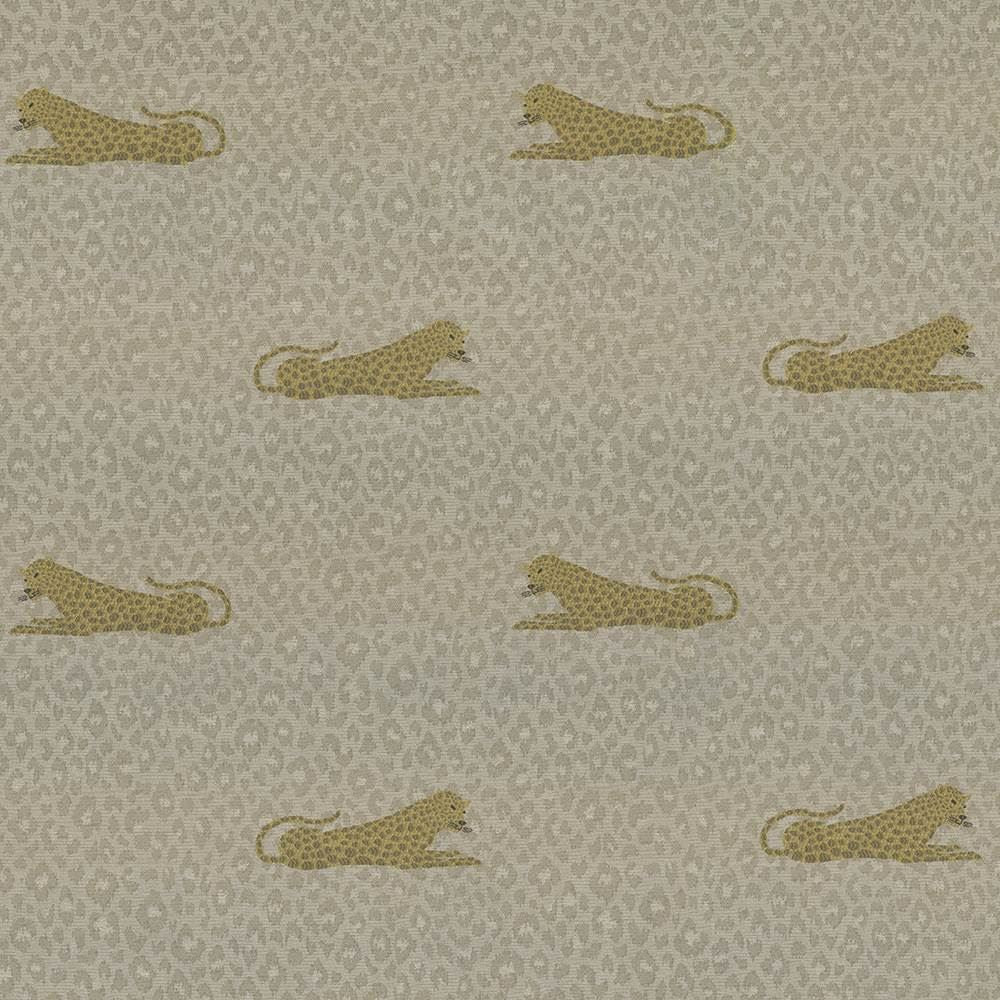 Lazy Leopard Pewter by Kasmir Fabric 1424 52% Polyester
48% Rayon
 USA 30,000 Wyzenbeek Double Rubs Horizontal: 13 4/8 inches and Vertical: 12 7/8 inches 56 - Fabric Carolina -