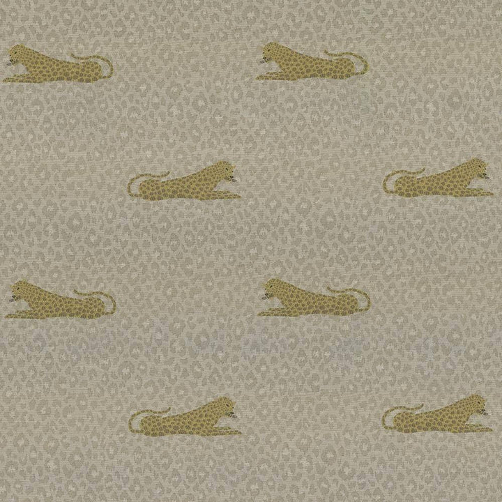 Lazy Leopard Pewter by Kasmir Fabric 1424 USA 30,000 Wyzenbeek Double Rubs H: 13 4/8 inches, V:12 7/8 inches 56 - 57 - Fabric Carolina - Kasmir