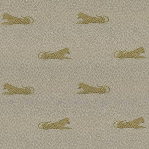 Lazy Leopard Pewter by Kasmir Fabric
