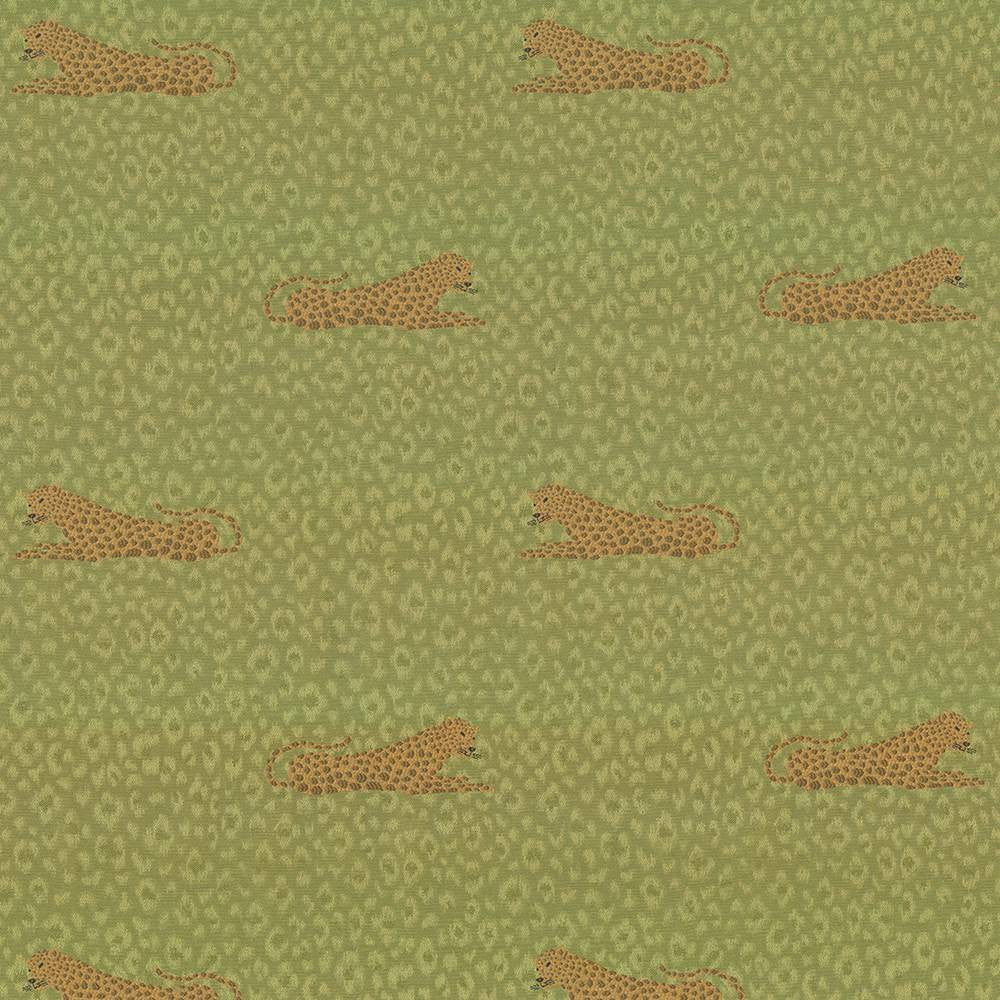 Lazy Leopard Willow by Kasmir Fabric 1424 USA 30,000 Wyzenbeek Double Rubs H: 13 4/8 inches, V:12 7/8 inches 56 - 57 - Fabric Carolina - Kasmir