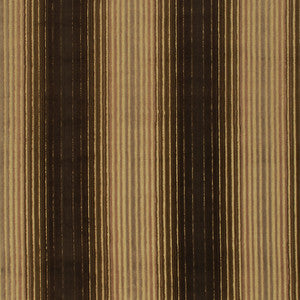 Marcelle Stripe Brown by Baker Lifestyle Fabric