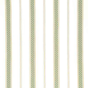 Summer Stripe Pale Aqua by Baker Lifestyle Fabric