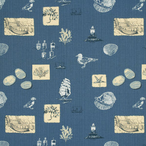 Sennen Denim by Baker Lifestyle Fabric