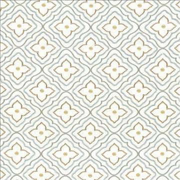 Le Batrie Robins Egg by Kasmir Fabric 1436 100% Cotton Embroidery Contents 100% Viscose INDIA 14,000 Wyzenbeek Double Rubs H: 8 2/8 inches, V: 8 2/8 inches 50 - Fabric Carolina - Kasmir