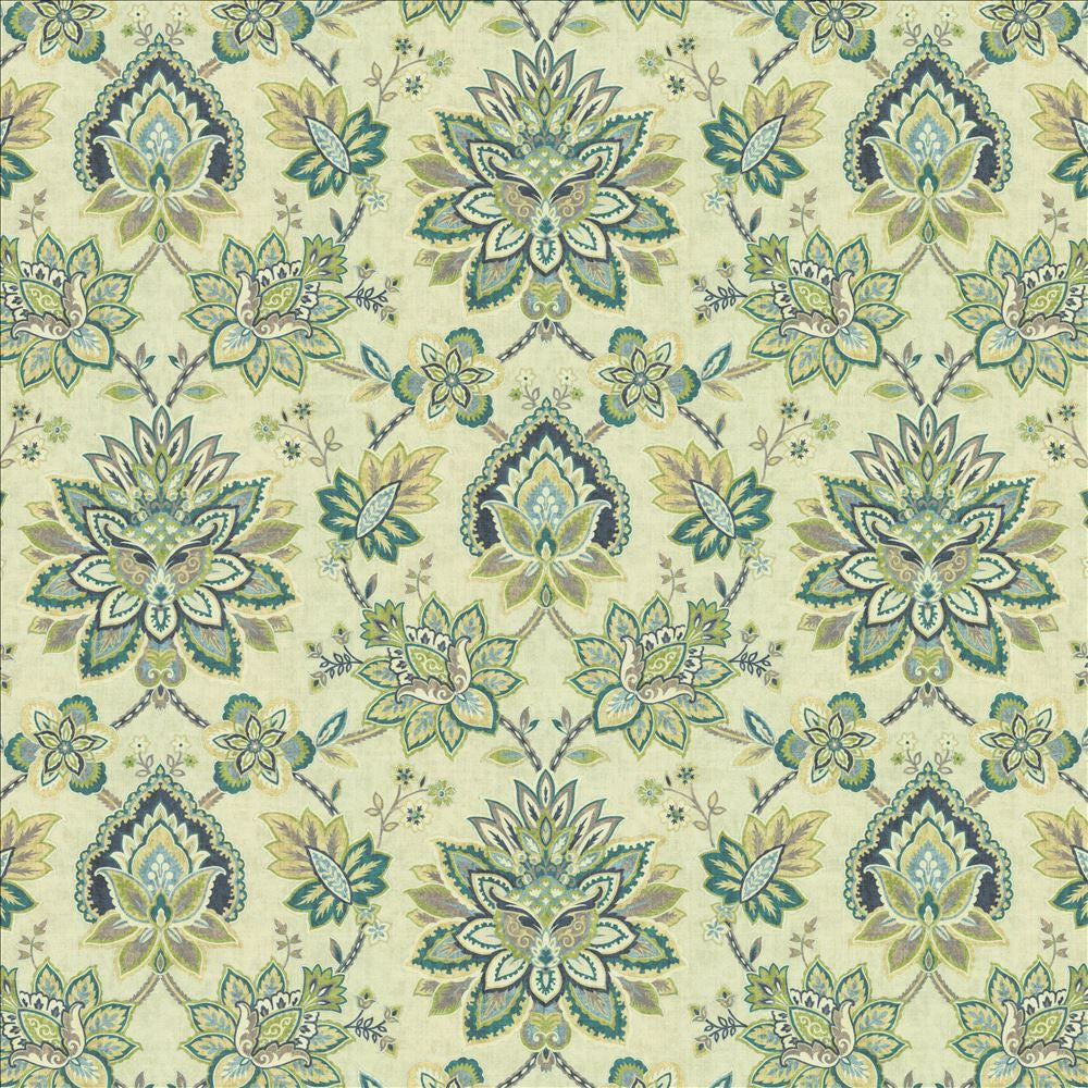 Le Fromage Baltic by Kasmir Fabric 5142 100% Cotton SPAIN 100,000 Wyzenbeek Double Rubs Horizontal: 27 inches and Vertical: 27 inches 54 - 55 - Fabric Carolina -