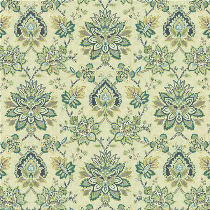 Le Fromage Baltic by Kasmir Fabric 5142 100% Cotton
 SPAIN </p><p>Repeat: Horizontal: 27 inches and Vertical: 27 inches 54 - 55 - Fabric Carolina -