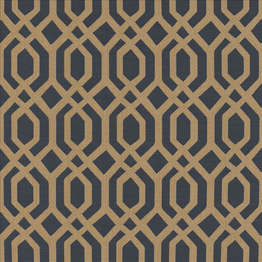 Leading Edge Indigo by Kasmir Fabric 1467 64% Polyester
18% Acrylic
15% Cotton
3% Linen
 CHINA 15,000 Wyzenbeek Double Rubs </p><p>Repeat: Horizontal: 14 2/8 inches and Vertical: 8 2/8 inches 54 - Fabric Carolina -