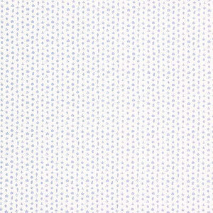 LEAF MEDLEY.BLUE Leaf Medley Blue by Fired Earth Fabric