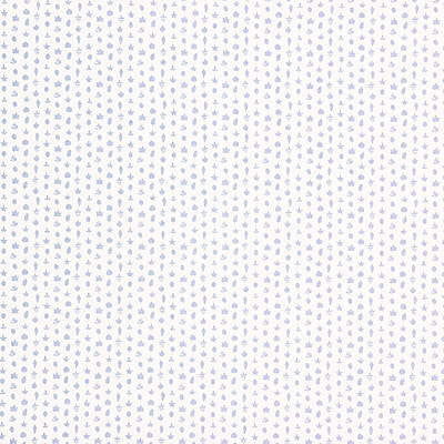 LEAF MEDLEY.BLUE Leaf Medley Blue by Fired Earth Fabric Botanist & Ecologist Cotton 100% United Kingdom Light Horizontal: See Sample and Vertical: 1.773 inches 55.16 inches - Fabric Carolina -