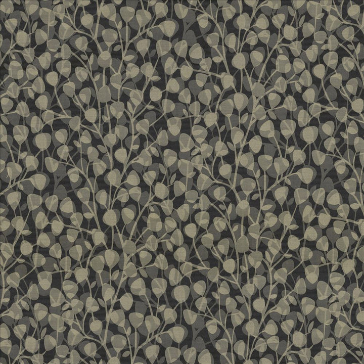 Leaf Overlay Carbon by Kasmir Fabric 5118 100% Polyester
 USA 39,000 Wyzenbeek Double Rubs </p><p>Repeat: Horizontal: 29 2/8 inches and Vertical: 32 2/8 inches 53 - Fabric Carolina -