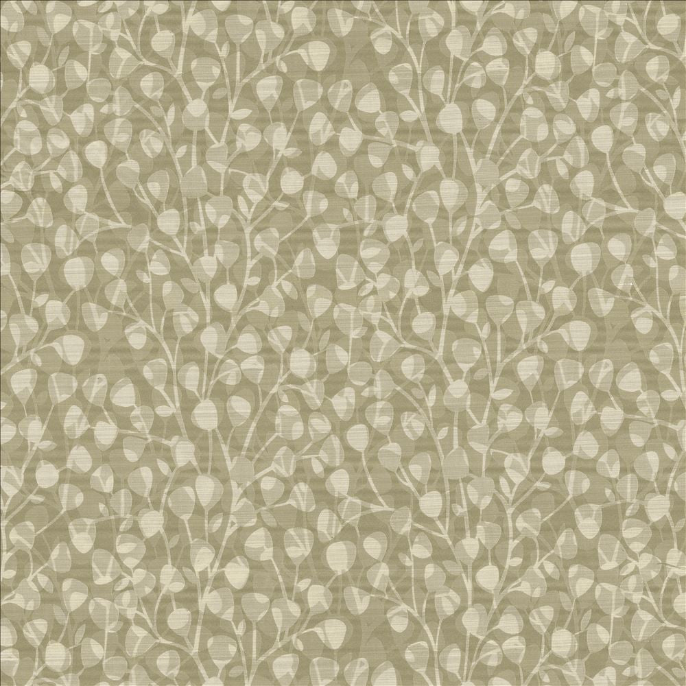Leaf Overlay Mocha by Kasmir Fabric 5118 100% Polyester
 USA </p><p>Repeat: Horizontal: 29 2/8 inches and Vertical: 32 2/8 inches 53 - Fabric Carolina -