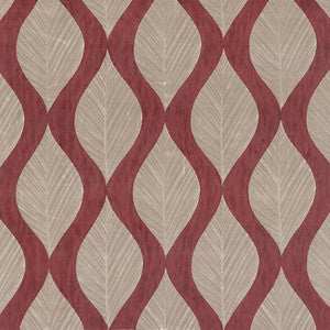 Leaf Study Cherry by Kasmir Fabric