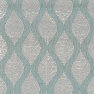 Leaf Study Duck Egg by Kasmir Fabric