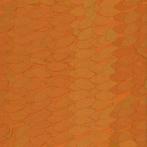 Leaflet Orange by Kasmir Fabric