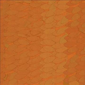 Leaflet Orange by Kasmir Fabric 1443 100% Polyester CHINA Not Tested H: 1 4/8 inches, V: 1 4/8 inches 59 - 60 - Fabric Carolina - Kasmir