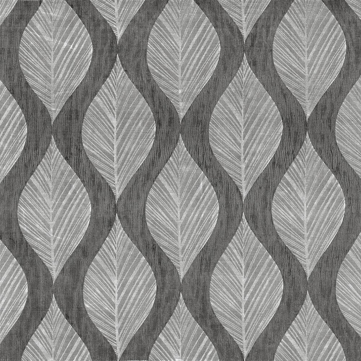 Leaf Study Silver by Kasmir Fabric 1426 100% Polyester
 INDIA </p><p>Repeat: Horizontal: 13 4/8 inches and Vertical: 17 inches 54 - Fabric Carolina -