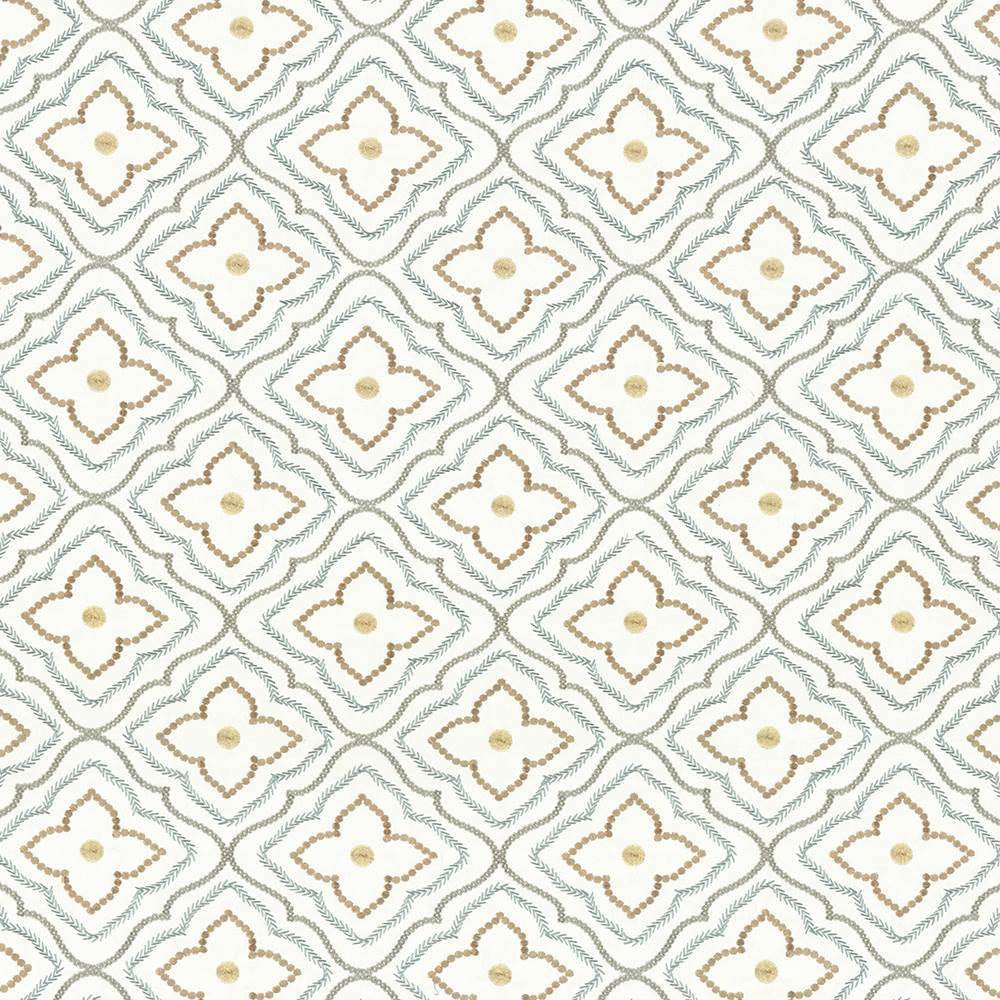 Le Batrie Robins Egg by Kasmir Fabric 1436 100% Cotton
Embroidery
100% Viscose
 INDIA </p><p>Repeat: Horizontal: 8 2/8 inches and Vertical: 8 2/8 inches 50 - Fabric Carolina -