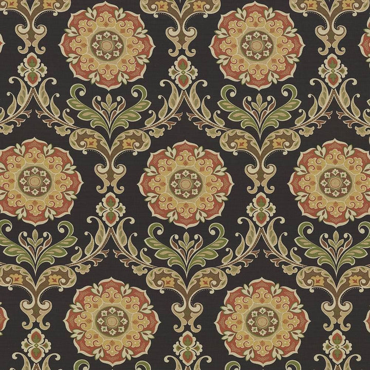 Leclaire Espresso by Kasmir Fabric 1433 100% Cotton
 SOUTH KOREA </p><p>Repeat: Horizontal: 13 4/8 inches and Vertical: 27 inches 54 - 55 - Fabric Carolina -