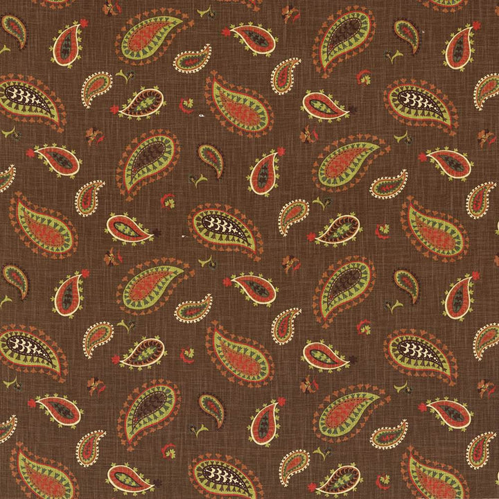 Ledoux Paisley Cayenne by Kasmir Fabric 5079 100% Cotton
 USA </p><p>Repeat: Horizontal: 27 4/8 inches and Vertical: 18 inches 54 - Fabric Carolina -