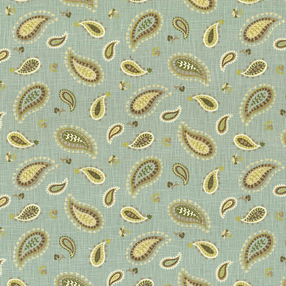 Ledoux Paisley Spa by Kasmir Fabric 5082 100% Cotton
 USA </p><p>Repeat: Horizontal: 27 4/8 inches and Vertical: 18 inches 54 - Fabric Carolina -