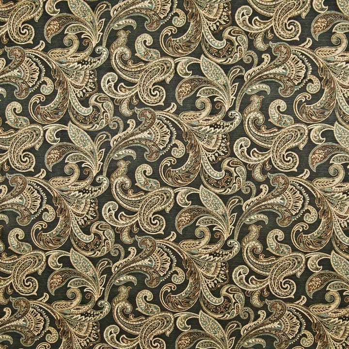 Leighton Ebony by Kasmir Fabric 1371 CHINA 12,000 Wyzenbeek Double Rubs H: 27 inches, V:13 4/8 inches 54 - Fabric Carolina - Kasmir