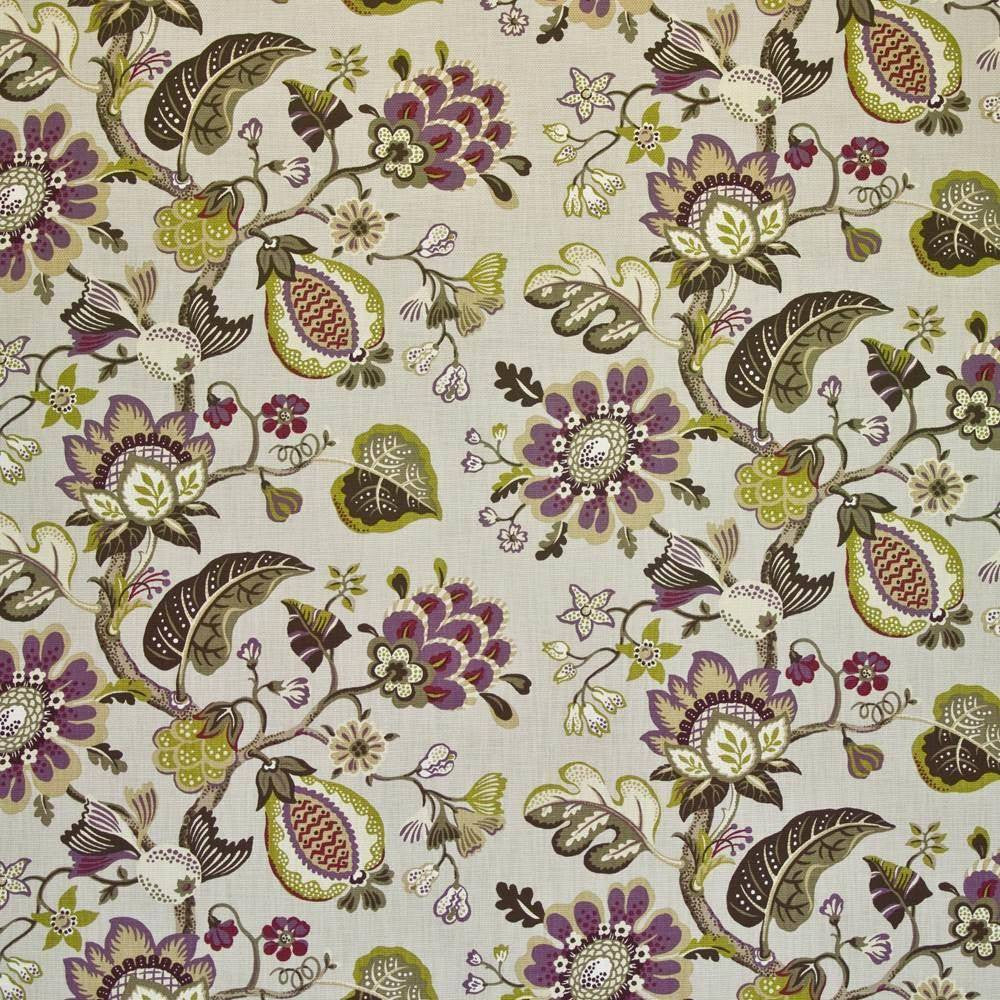 Leighton Park Amethyst by Kasmir Fabric 1400 CHINA 10,000 Wyzenbeek Double Rubs H: 54 inches, V:25 2/8 inches 54 - Fabric Carolina - Kasmir