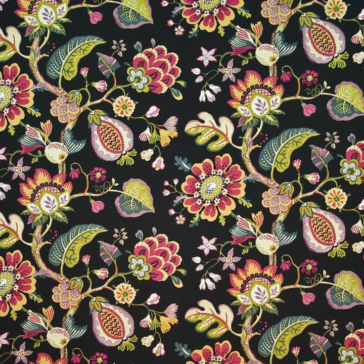 Leighton Park Ebony by Kasmir Fabric 1399 CHINA 10,000 Wyzenbeek Double Rubs H: 54 inches, V:25 2/8 inches 54 - Fabric Carolina - Kasmir