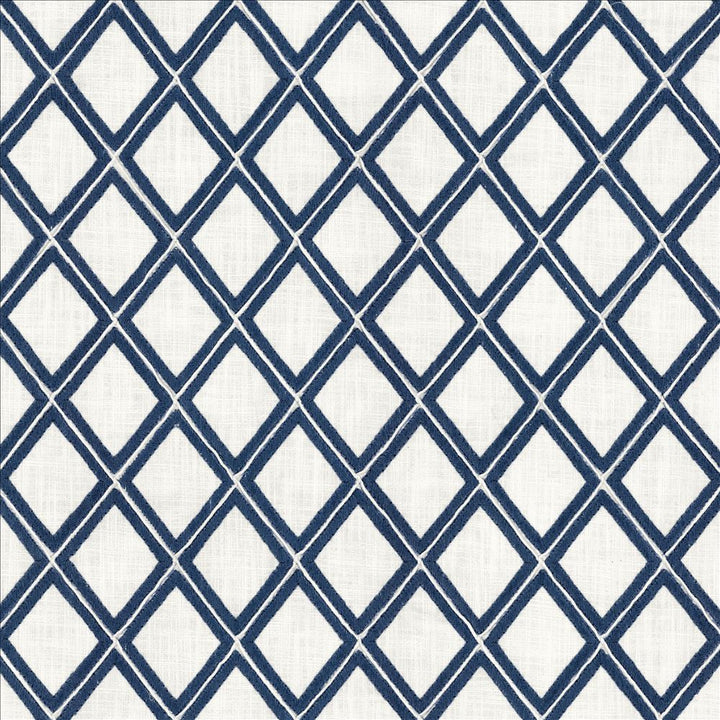 Leola Cobalt by Kasmir Fabric 1463 100% Cotton
 INDIA </p><p>Repeat: Horizontal: 3 inches and Vertical: 3 4/8 inches 54 - Fabric Carolina -