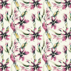 Leolani Pink Violet by Kasmir Fabric