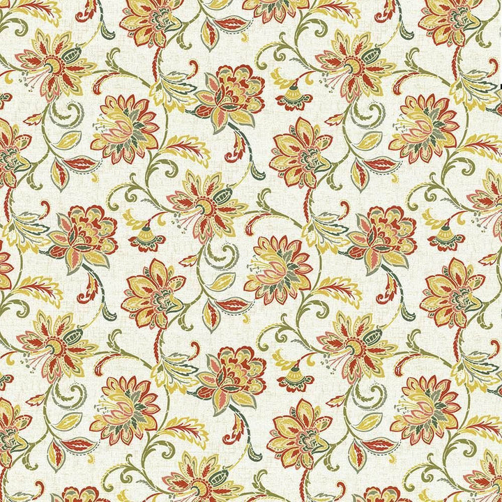 Leopold Garden by Kasmir Fabric 5063 100% Cotton
 PAKISTAN 15,000 Wyzenbeek Double Rubs Horizontal: 27 inches and Vertical: 27 inches 54 - Fabric Carolina -
