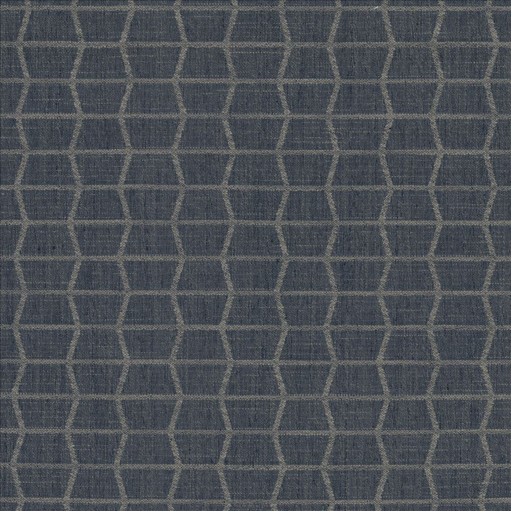 Liliana Indigo by Kasmir Fabric 1458 60% Polyester
40% Cotton
 INDIA 15,000 Wyzenbeek Double Rubs Horizontal: 3 4/8 inches and Vertical: 2 3/8 inches 54 - Fabric Carolina -