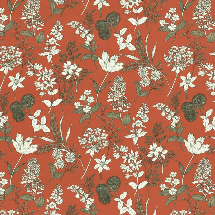 Lily Chili by Kasmir Fabric 5155 100% Cotton
 SPAIN </p><p>Repeat: Horizontal: 27 inches and Vertical: 27 inches 54 - Fabric Carolina -