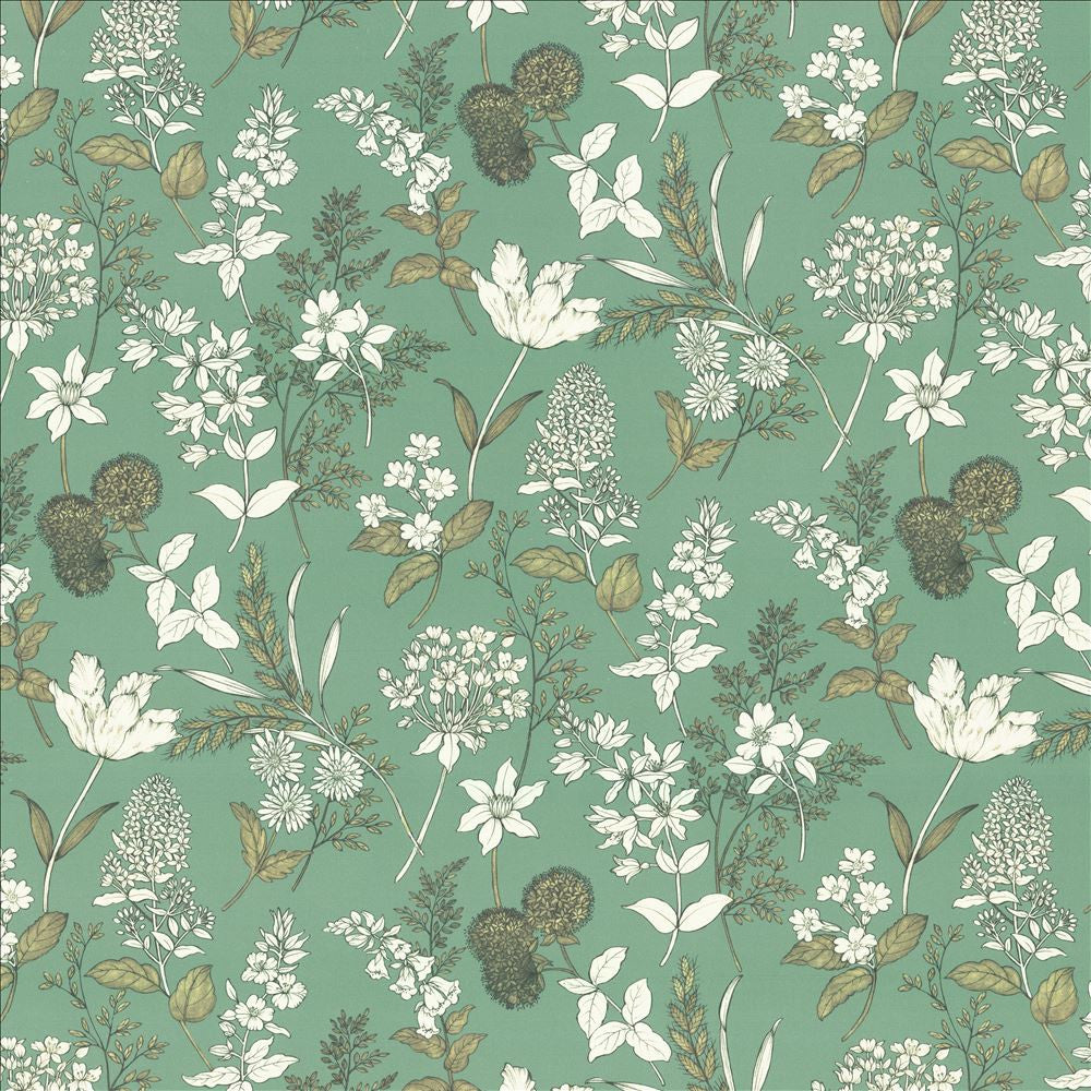 Lily Seafoam by Kasmir Fabric 5154 100% Cotton
 SPAIN </p><p>Repeat: Horizontal: 27 inches and Vertical: 27 inches 54 - Fabric Carolina -