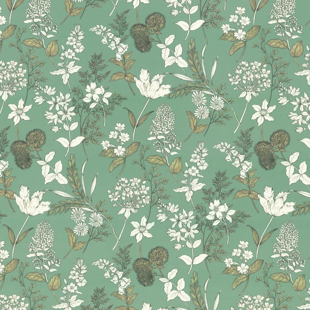 Lily Seafoam by Kasmir Fabric 5154 100% Cotton
 SPAIN </p><p>Repeat: Horizontal: 27 inches and Vertical: 27 inches 54 - Fabric Carolina -