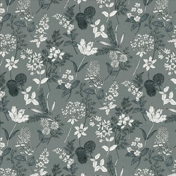 Lily Wedgwood by Kasmir Fabric 5154 100% Cotton
 SPAIN 35,000 Wyzenbeek Double Rubs Horizontal: 27 inches and Vertical: 27 inches 54 - Fabric Carolina -