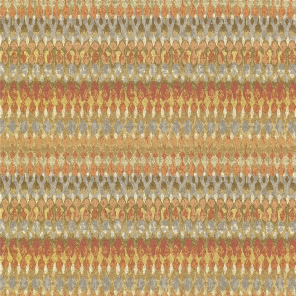 Linear Aura Sunset by Kasmir Fabric 5121 100% Cotton
 SOUTH KOREA </p><p>Repeat: Horizontal: 6 6/8 inches and Vertical: 9 inches 54 - Fabric Carolina -