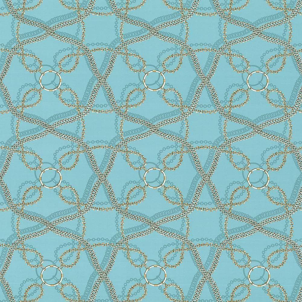 Linkage Aquamarine by Kasmir Fabric 1419 PERU 42,000 Wyzenbeek Double Rubs H: 13 4/8 inches, V:13 4/8 inches 54 - 55 - Fabric Carolina - Kasmir