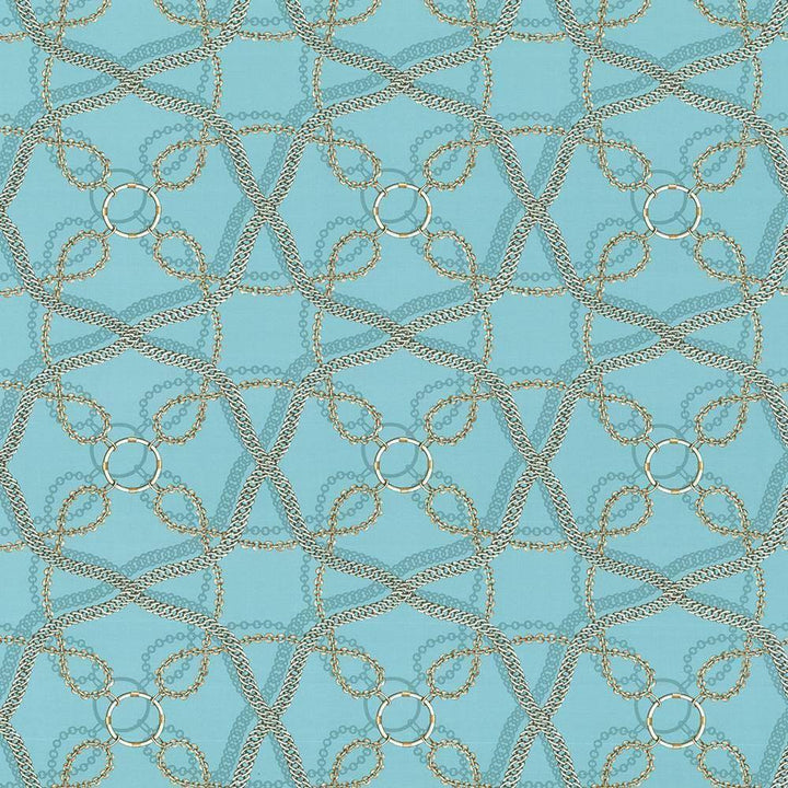 Linkage Aquamarine by Kasmir Fabric 1419 PERU 42,000 Wyzenbeek Double Rubs H: 13 4/8 inches, V:13 4/8 inches 54 - 55 - Fabric Carolina - Kasmir