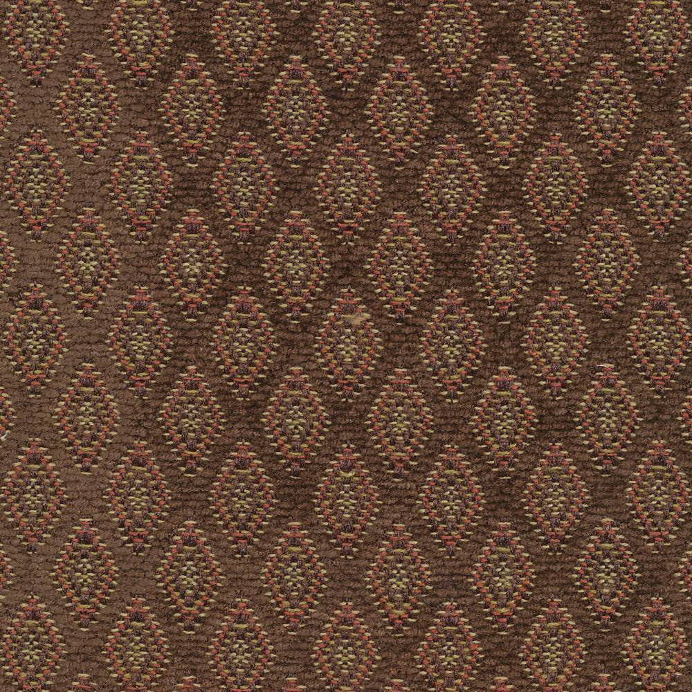 Lionel Diamond Pumpkin Spice by Kasmir Fabric 1390 CHINA 12,000 Wyzenbeek Double Rubs H: 1 inches, V:7/8 inches 54 - 56 - Fabric Carolina - Kasmir