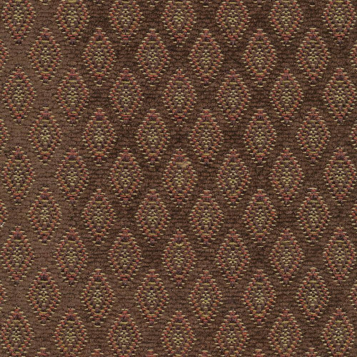 Lionel Diamond Pumpkin Spice by Kasmir Fabric 1390 CHINA 12,000 Wyzenbeek Double Rubs H: 1 inches, V:7/8 inches 54 - 56 - Fabric Carolina - Kasmir