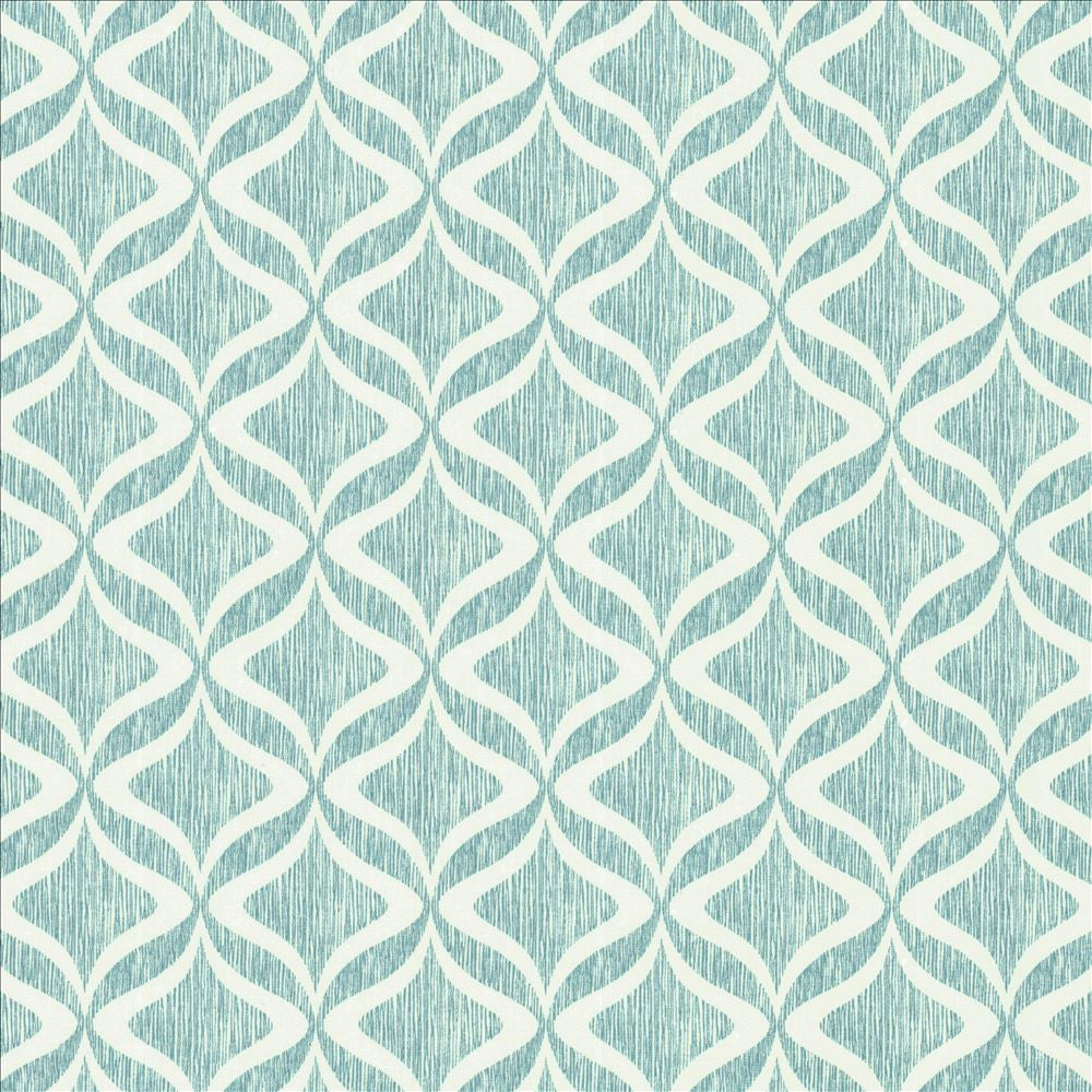 Lola Aqua by Kasmir Fabric 1455 100% Cotton
 TURKMENISTAN 30,000 Wyzenbeek Double Rubs Horizontal: 3 3/8 inches and Vertical: 3 3/8 inches 54 - Fabric Carolina -