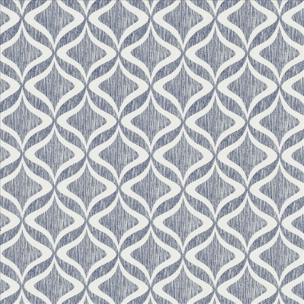 Lola Navy  by Kasmir Fabric See sample 100% Cotton
 TURKMENISTAN 30,000 Wyzenbeek Double Rubs </p><p>Repeat: Horizontal: 3 3/8 inches and Vertical: 3 3/8 inches 54  - Fabric Carolina -
