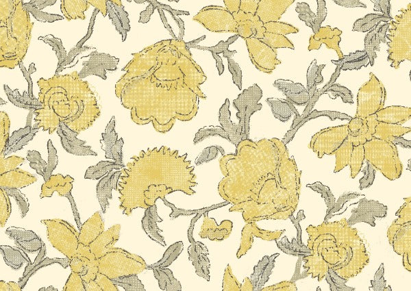 Lola Saffron By Roth & Tompkins Fabric