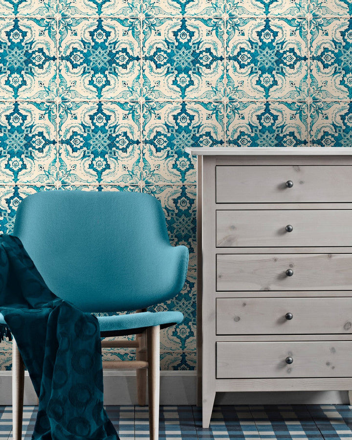 Longwy by Mind the Gap Designer Wallpaper PREMIUM DESIGNER WALLPAPER COLLECTION Non-woven Made in Europe Paste the wall 3 rolls x 20.5 x 3.25 yards - Swanky Fabrics -