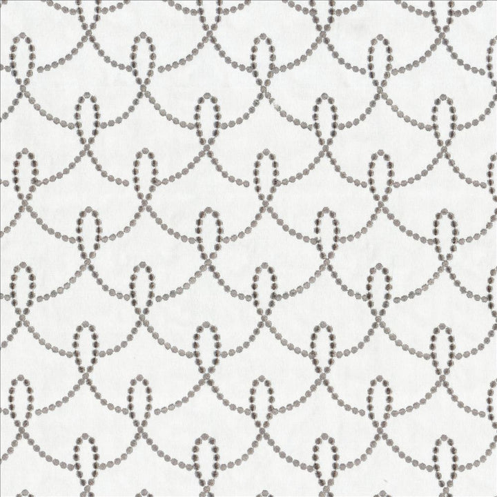 Loophole Dove Grey  by Kasmir Fabric See sample 65% Cotton
35% Polyester
 CHINA Not Tested </p><p>Repeat: Horizontal: 3 6/8 inches and Vertical: 3 7/8 inches 59  - Fabric Carolina -