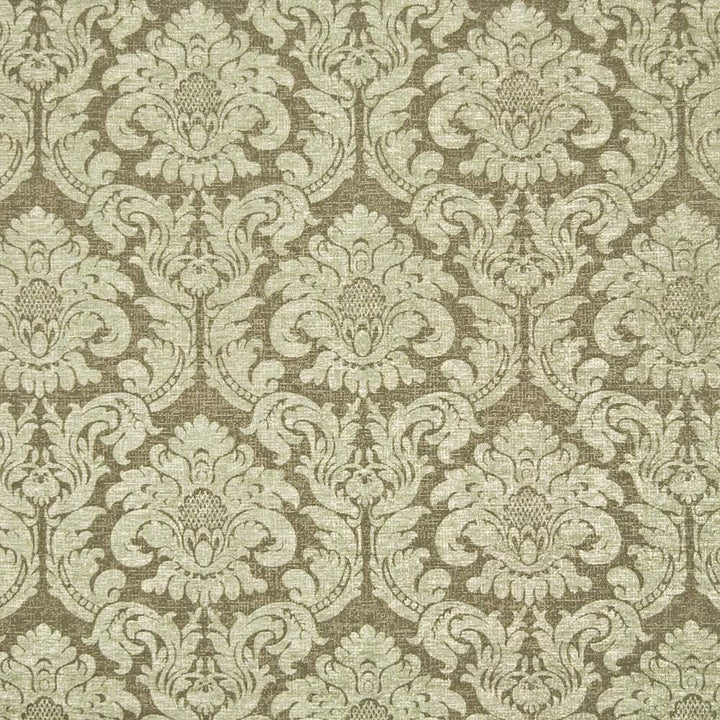Loren Damask Moss by Kasmir Fabric 1385 CHINA 48,000 Wyzenbeek Double Rubs H: 14 inches, V:18 inches 56 - Fabric Carolina - Kasmir